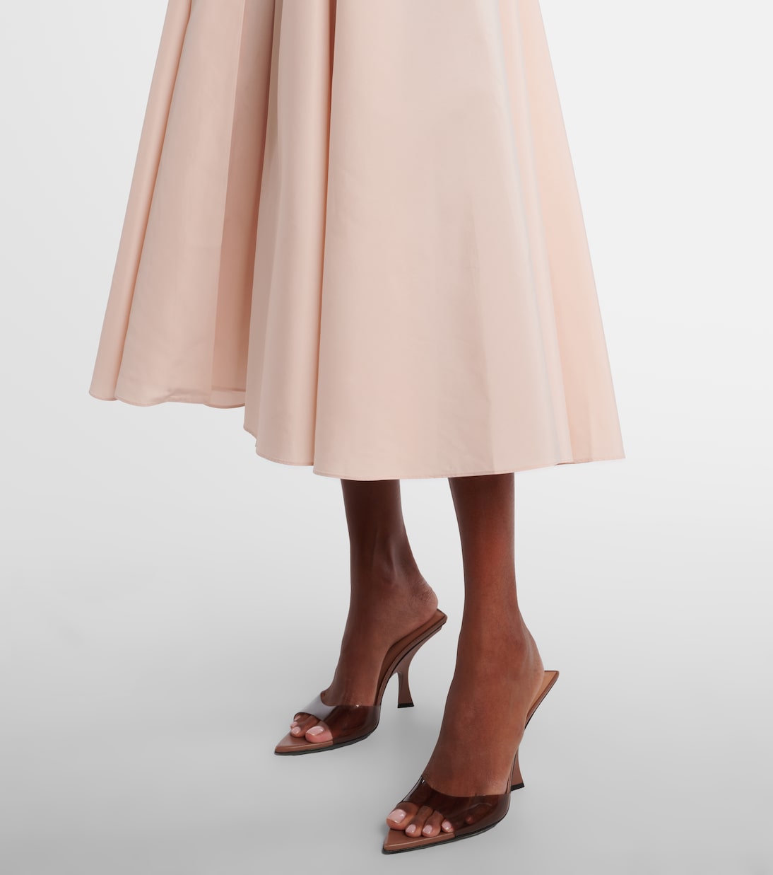 Flared midi dress | Norma Kamali