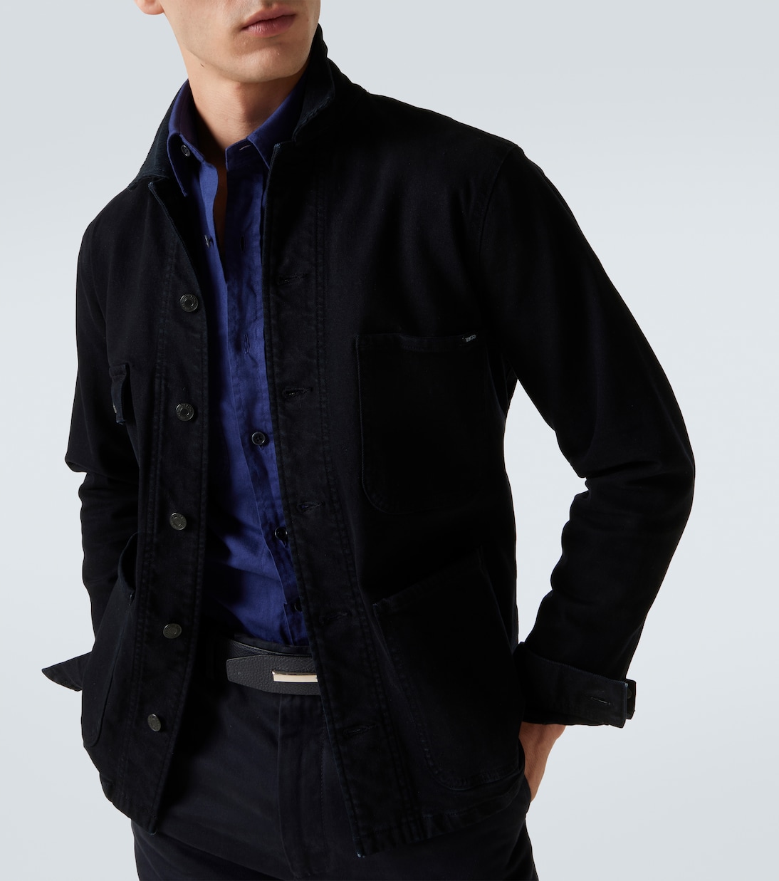 Hemdjacke aus Denim | Tom Ford