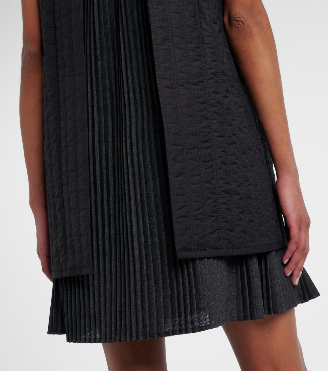 Cotton-blend minidress | Moncler