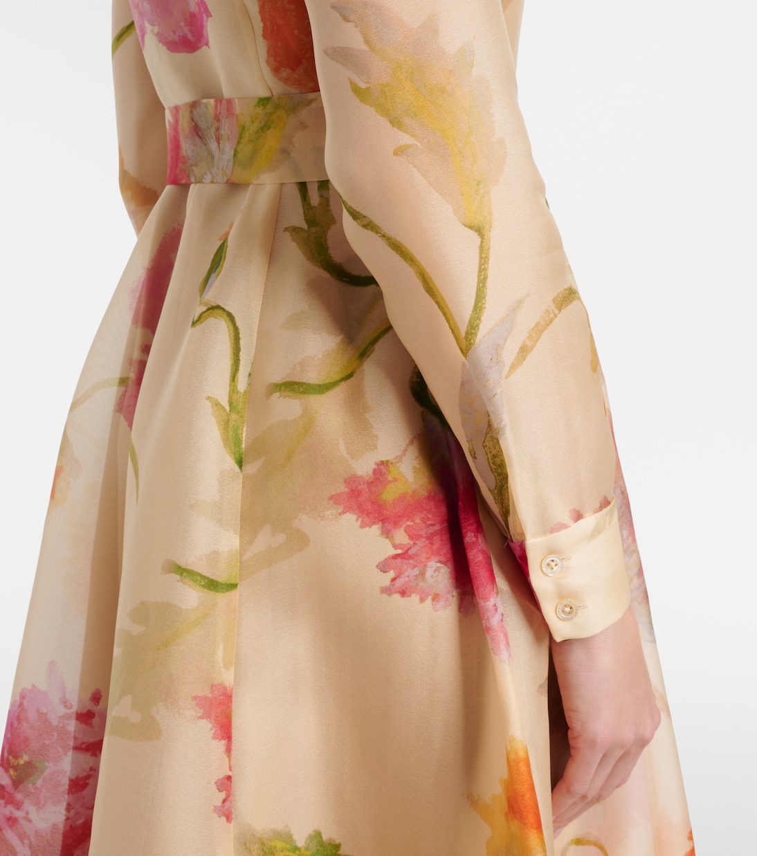 Hemdblusenkleid aus Seide | Carolina Herrera