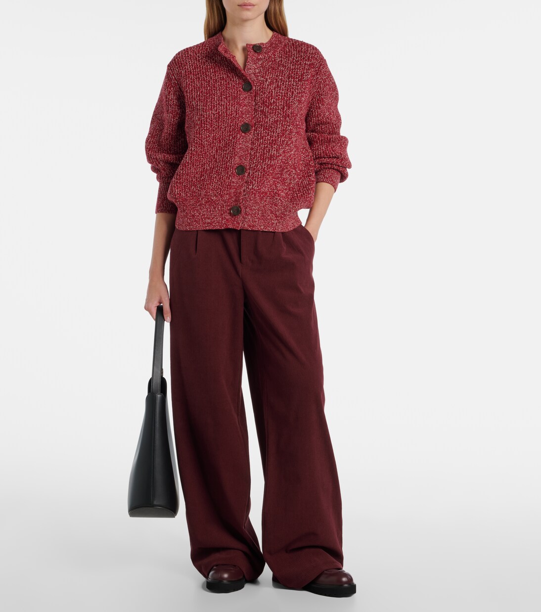 Patricia ribbed-knit cardigan | Varley