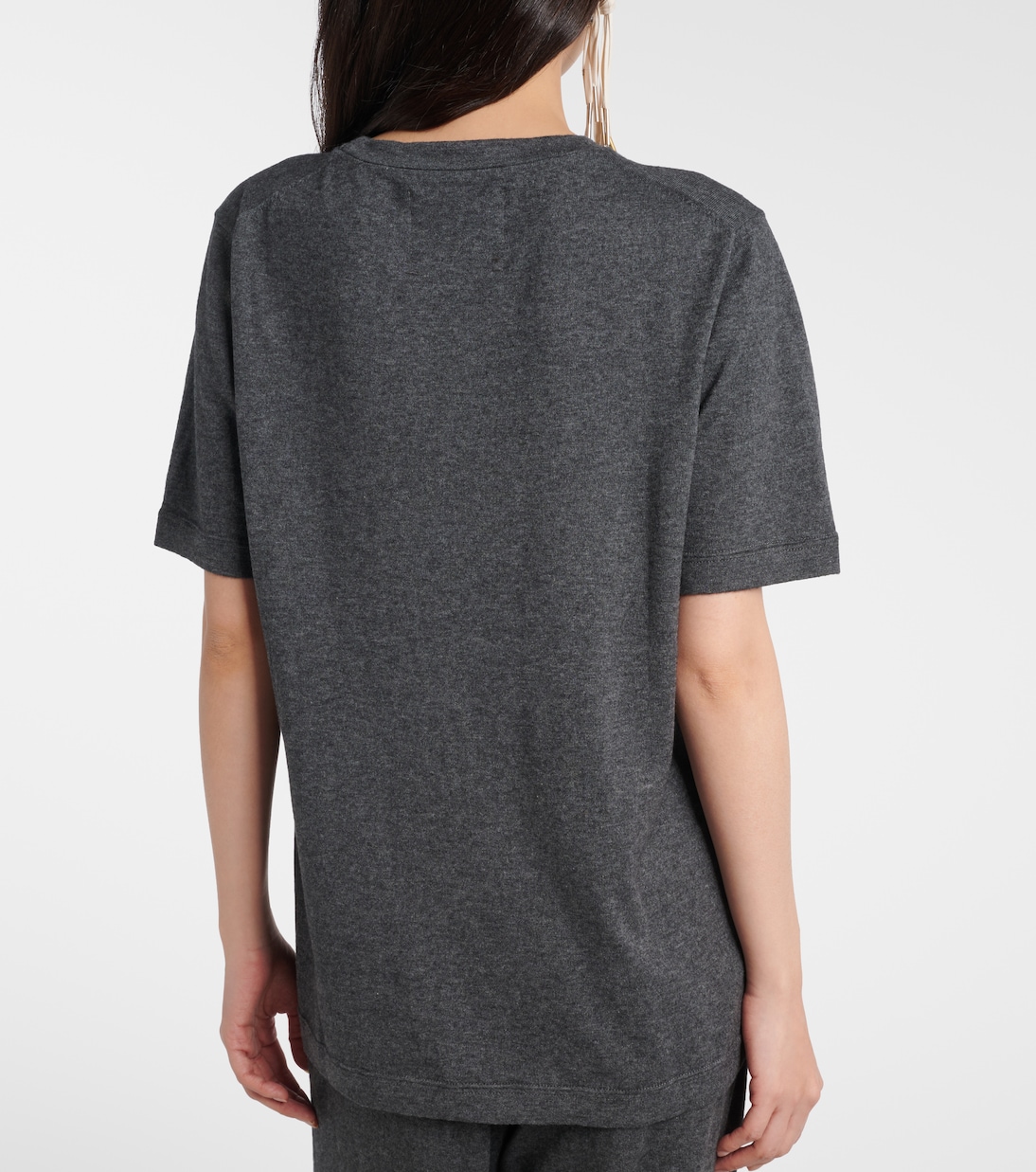 James cotton and cashmere T-shirt | Extreme Cashmere
