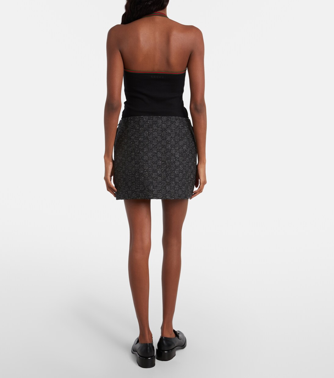 GG wool-blend miniskirt | Gucci
