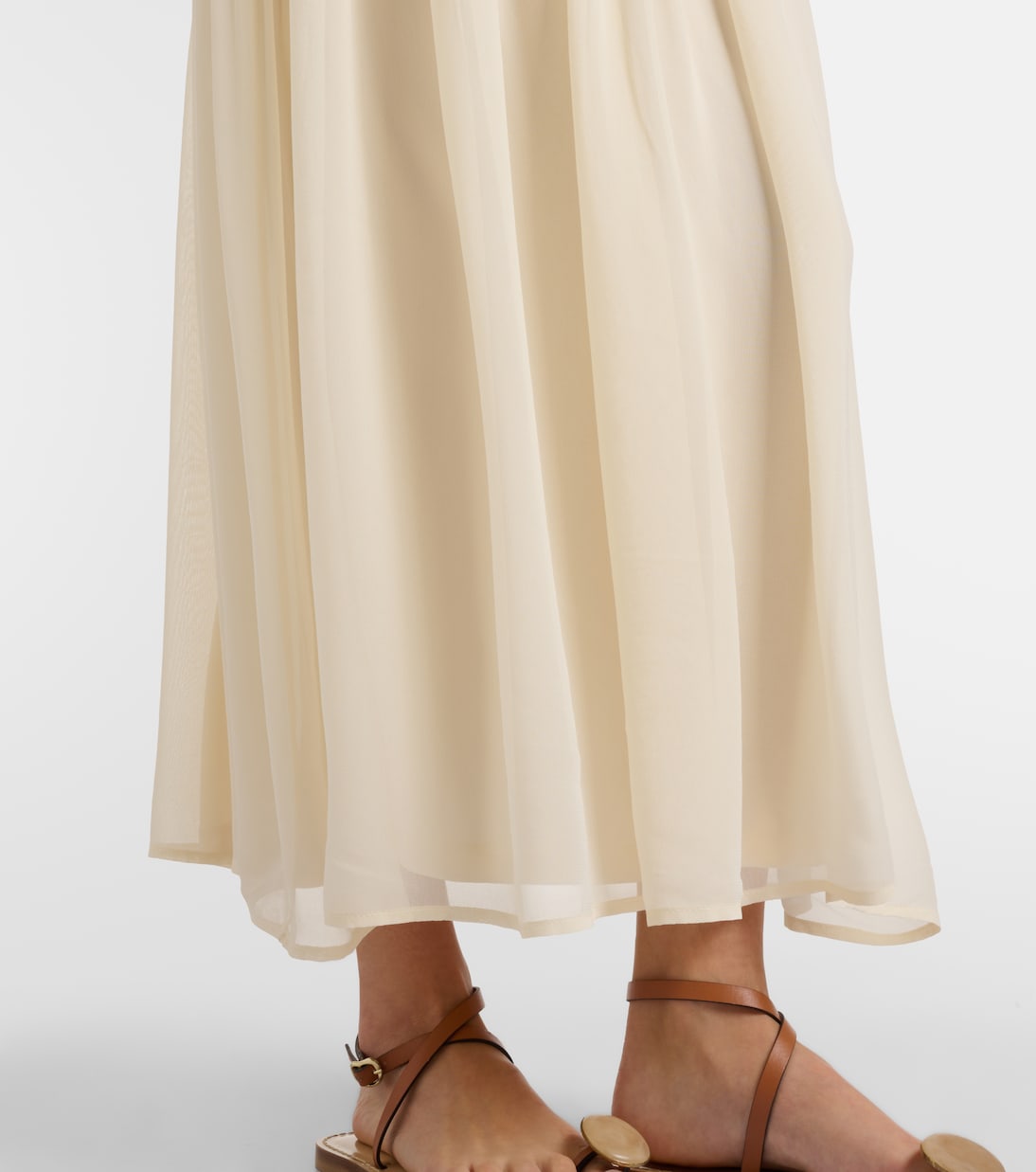 Sybil lace and chiffon maxi dress | Ulla Johnson
