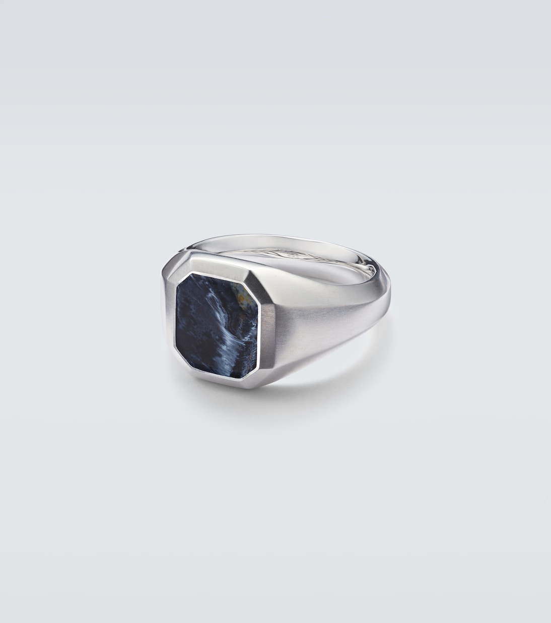 Streamline® sterling silver ring with pietersite | David Yurman