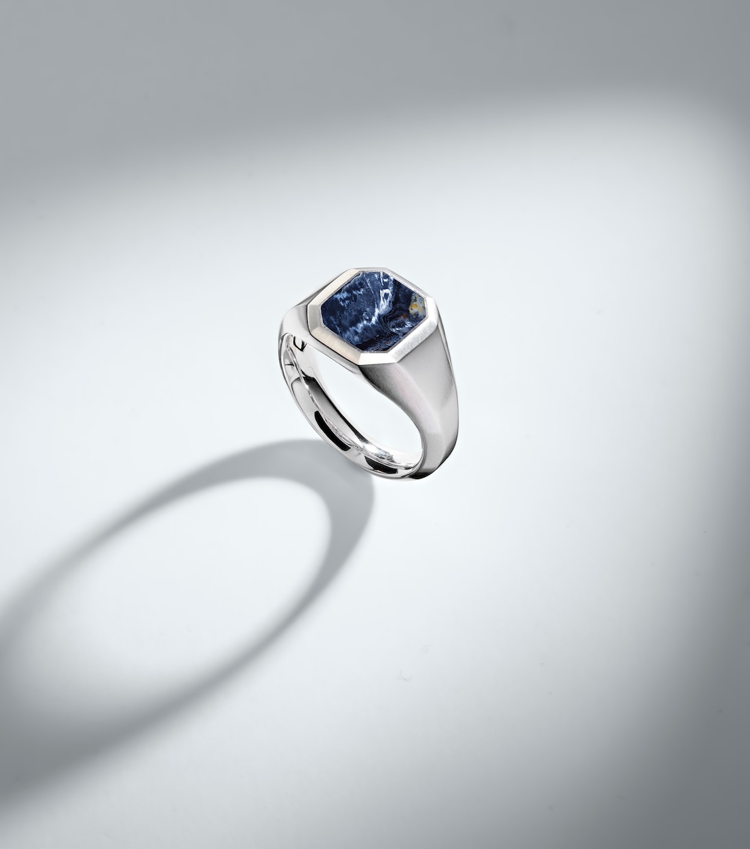 Streamline® sterling silver ring with pietersite | David Yurman