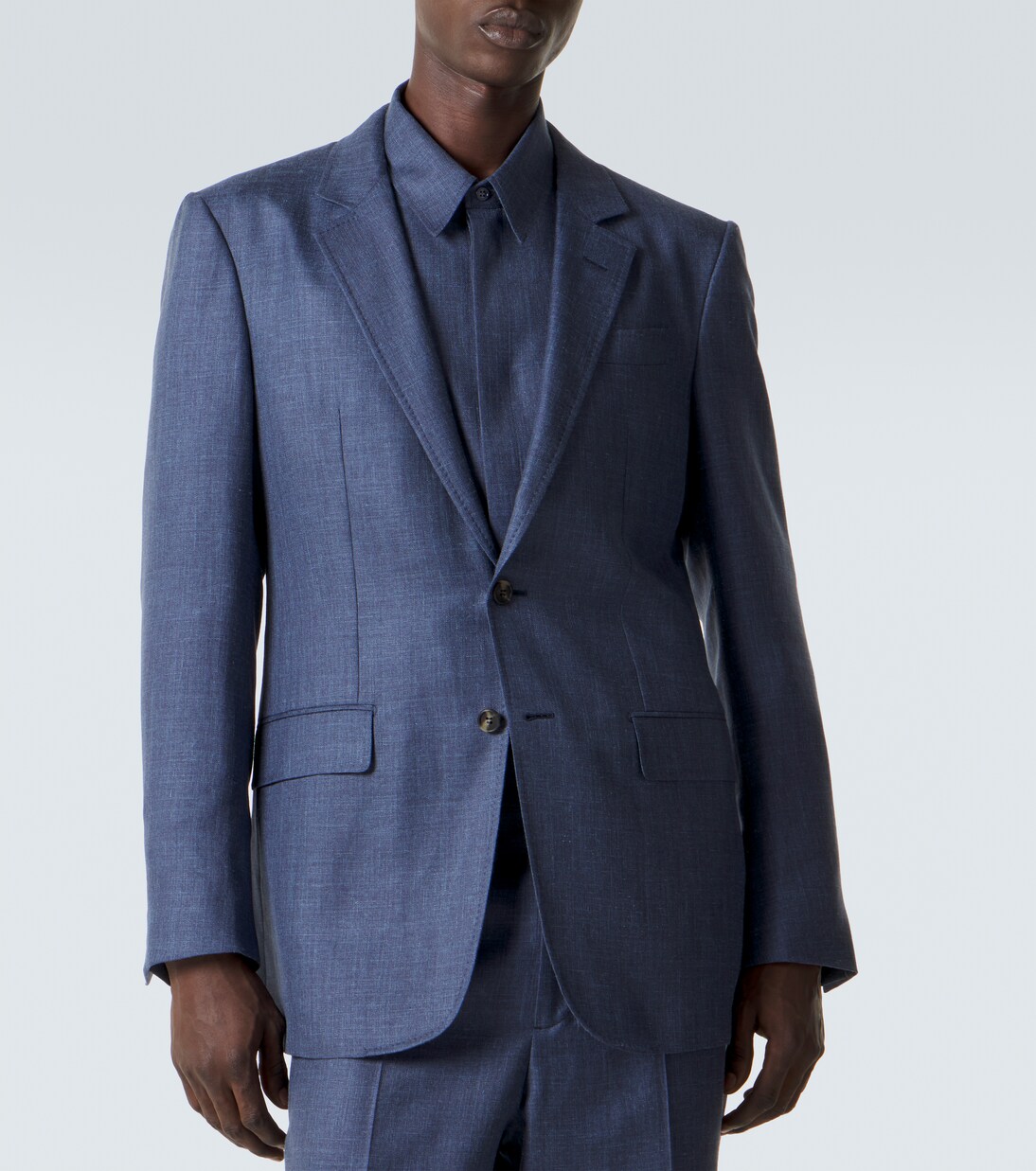 Anzughose aus Wolle, Seide und Leinen | Gabriela Hearst