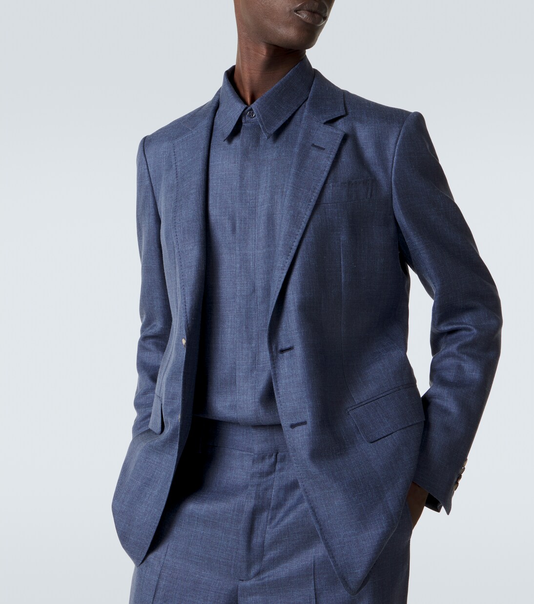 Anzughose aus Wolle, Seide und Leinen | Gabriela Hearst