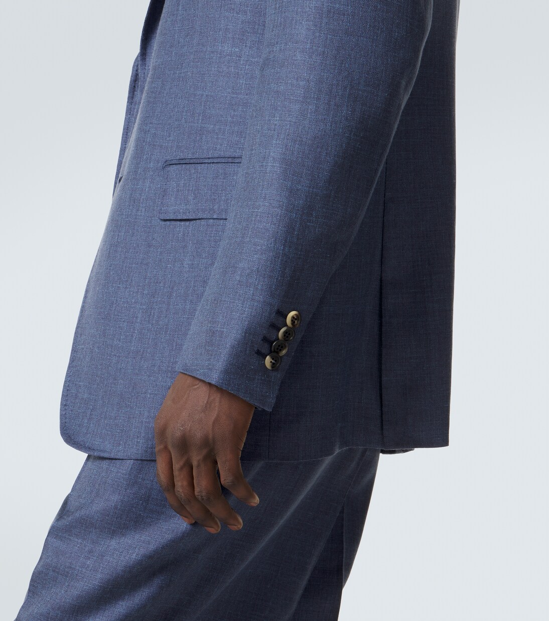 Anzughose aus Wolle, Seide und Leinen | Gabriela Hearst