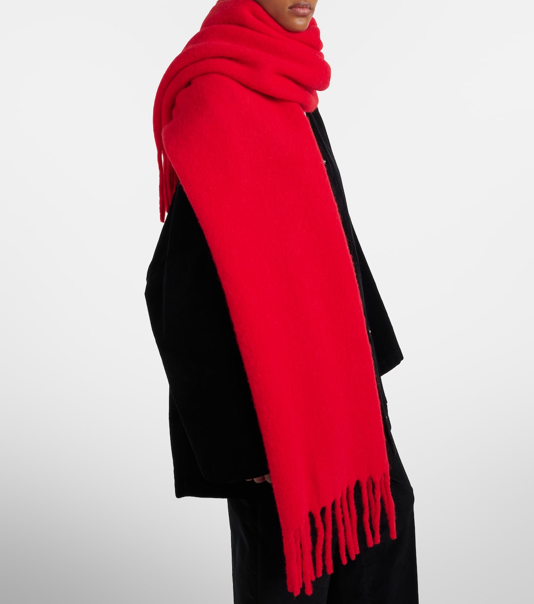 Bufanda en mezcla de alpaca | Toteme