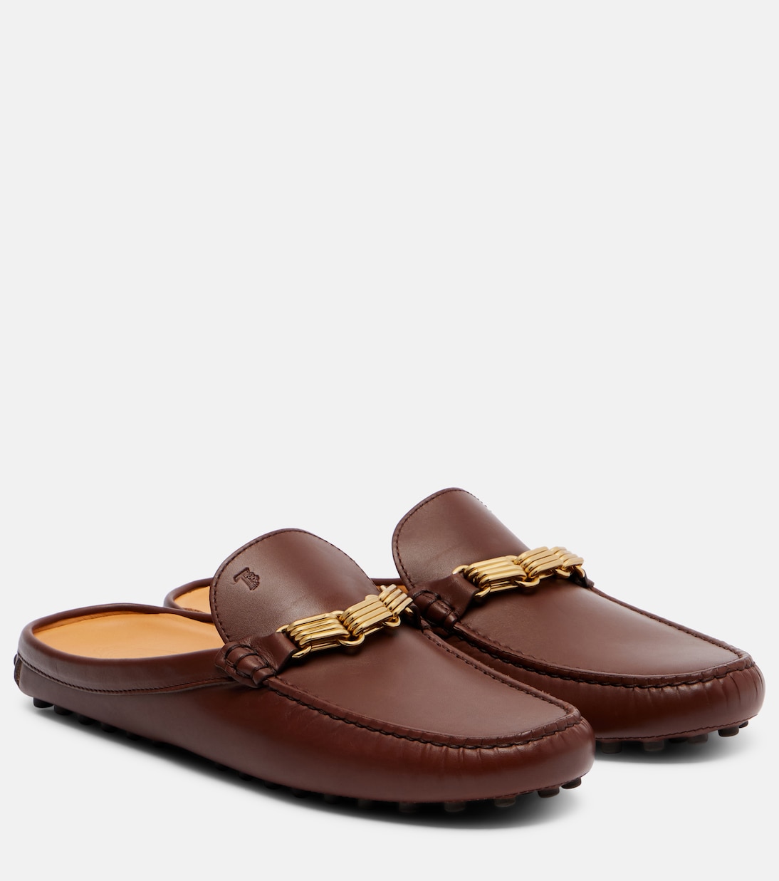 Chain-detail leather mules | Tod's