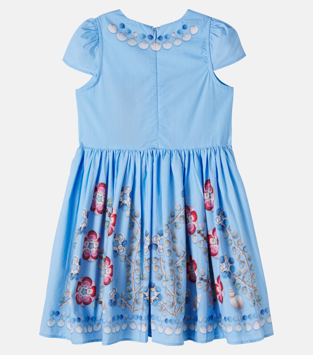 Bedrucktes Kleid Carol aus Baumwollpopeline  | Molo