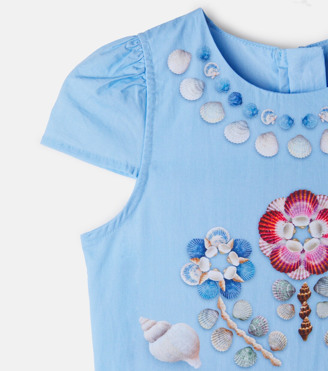 Bedrucktes Kleid Carol aus Baumwollpopeline  | Molo