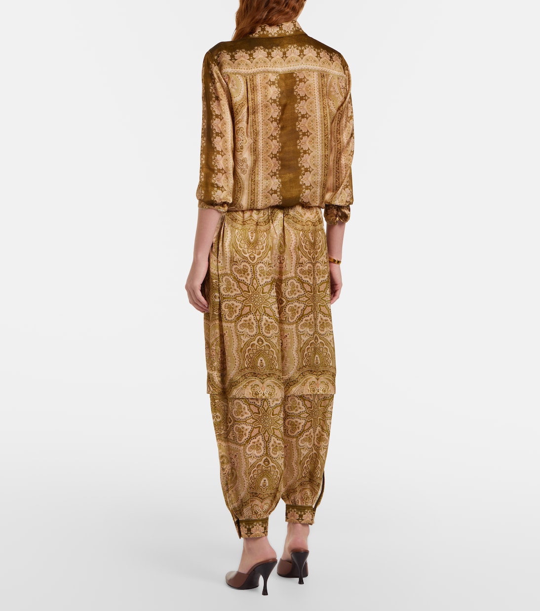 Ballonhose Luna aus Seidensatin | Zimmermann