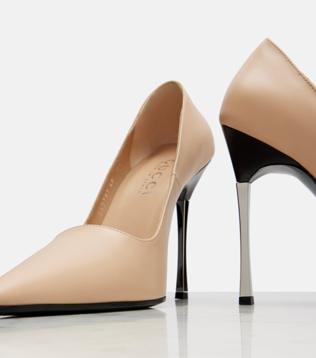 Bombshell leather pumps | Gucci