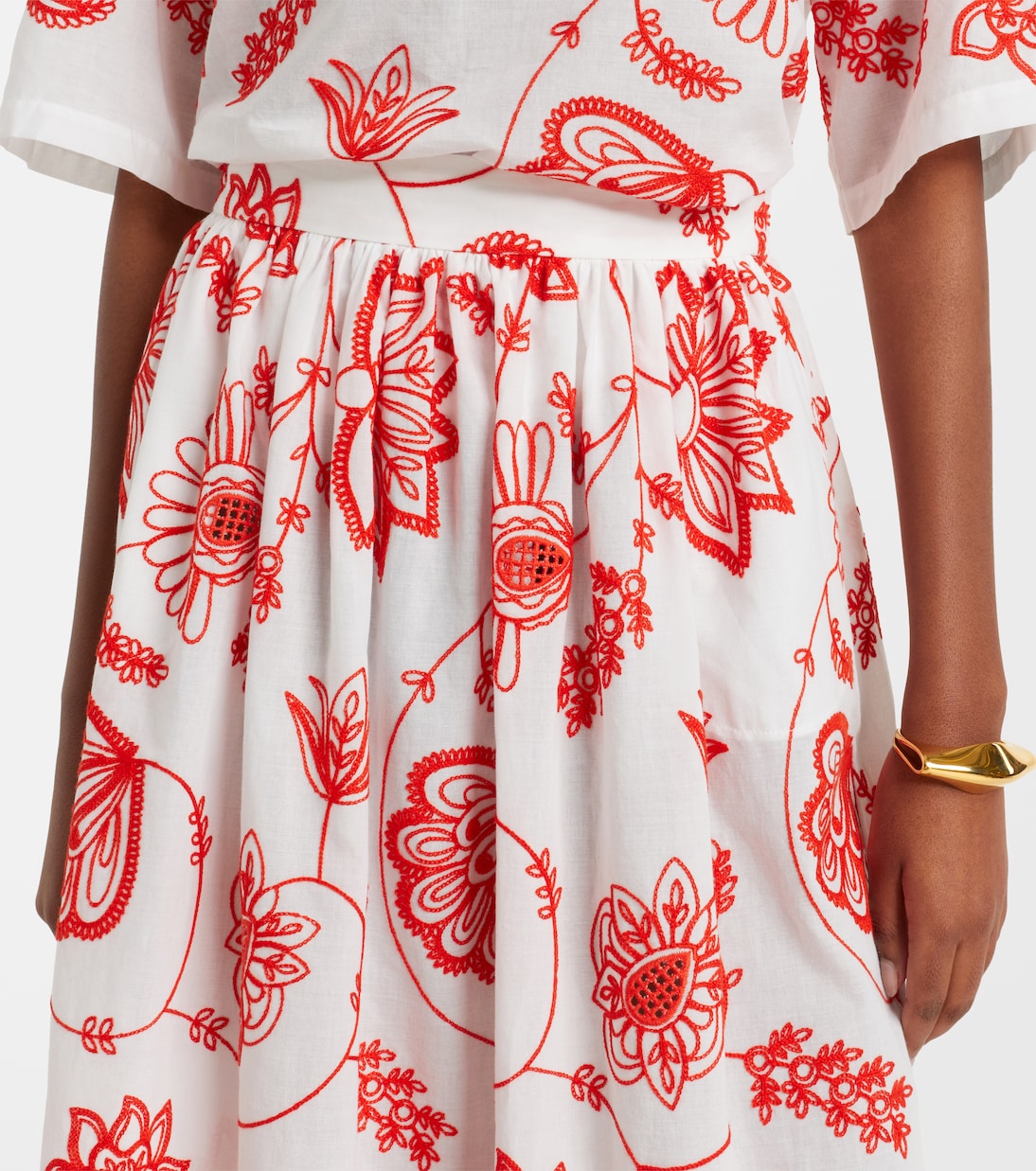 Midirock Calie aus einem Baumwollgemisch | Eres