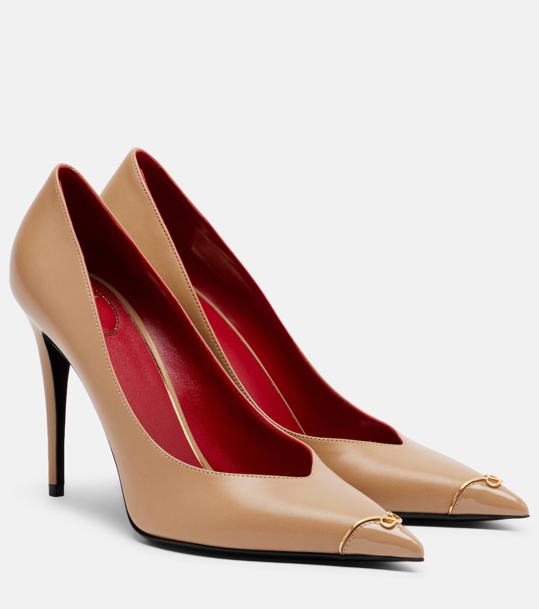 Heartip VLogo leather pumps | Valentino Garavani