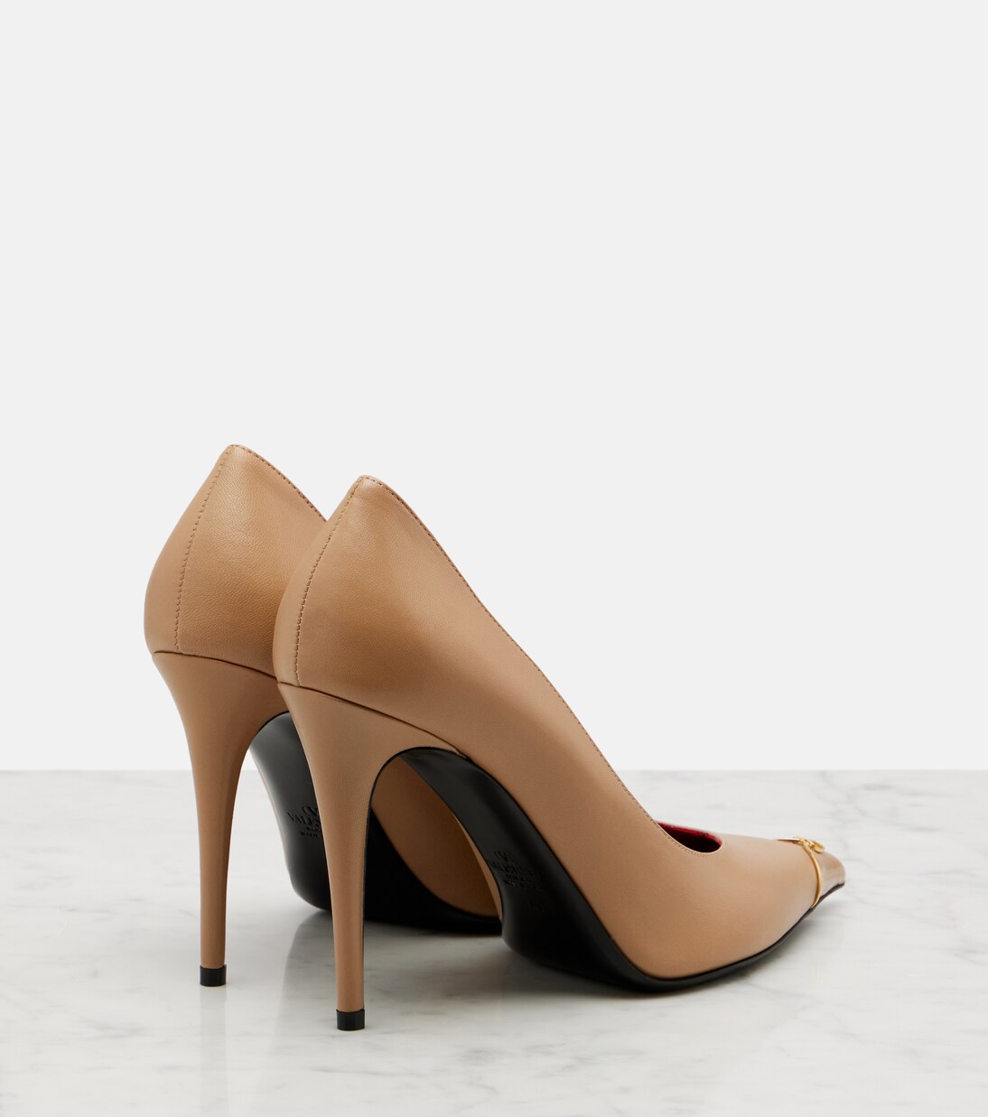 Heartip VLogo leather pumps | Valentino Garavani