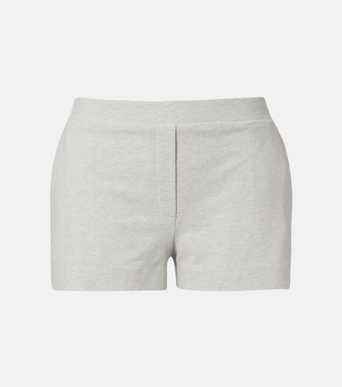 Cotton-blend jersey shorts | Norma Kamali