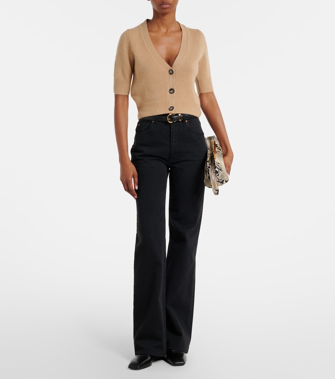 Cropped-Cardigan aus Kaschmir | Jardin des Orangers