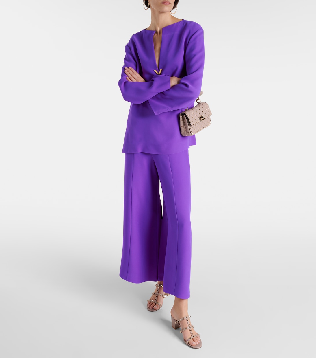 Valentino Garavani Rockstud leather sandals | Valentino Garavani