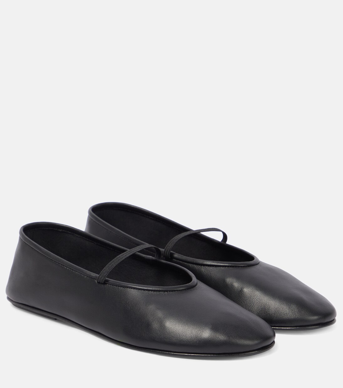 Leather ballet flats | The Row