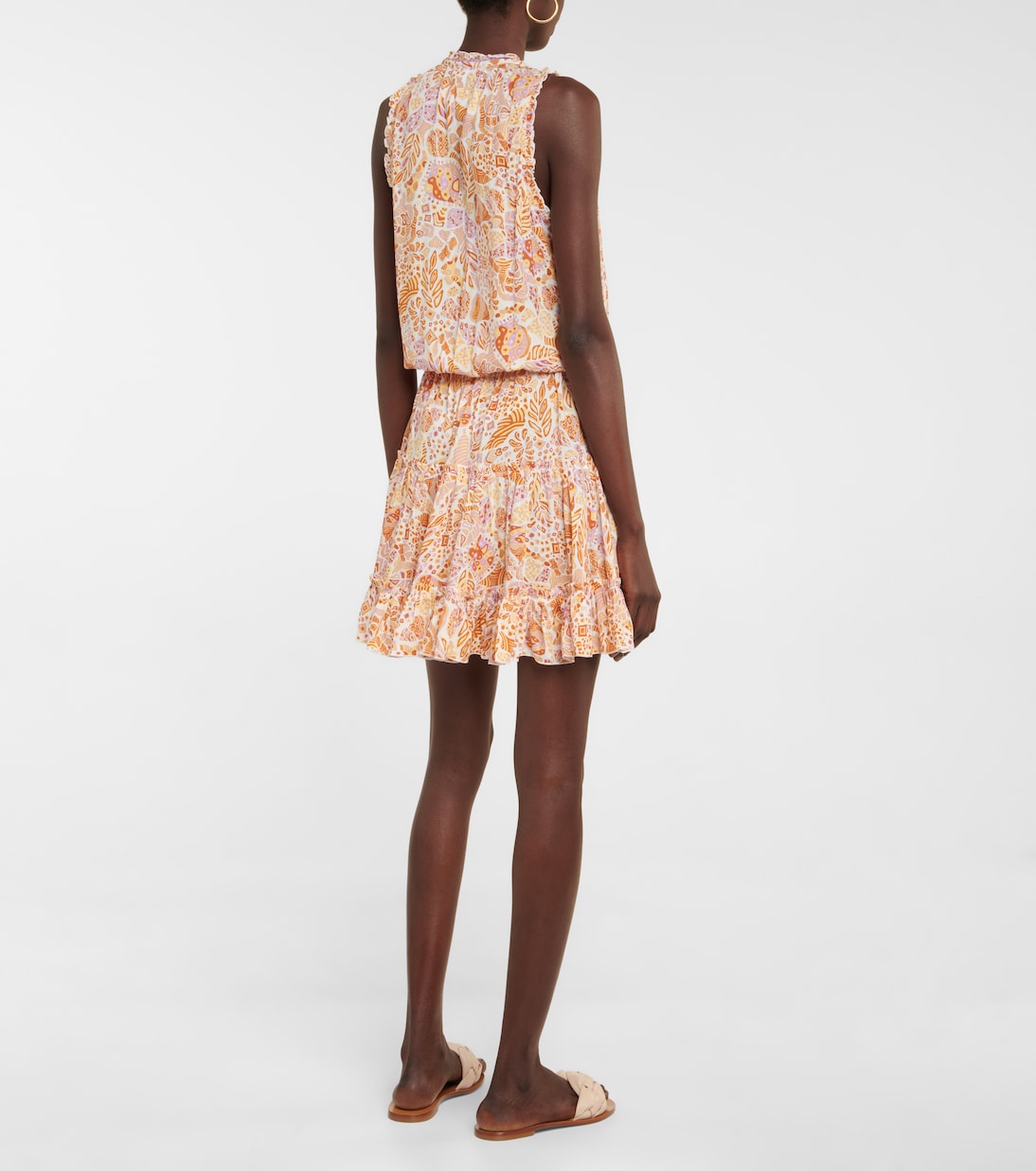 Bedrucktes Minikleid Clara | Poupette St Barth