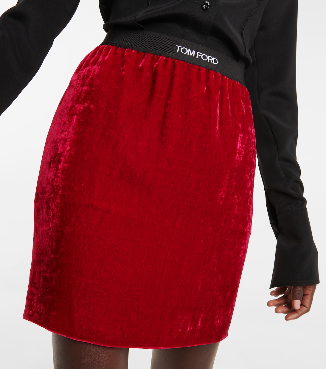 Minirock aus Samt | Tom Ford