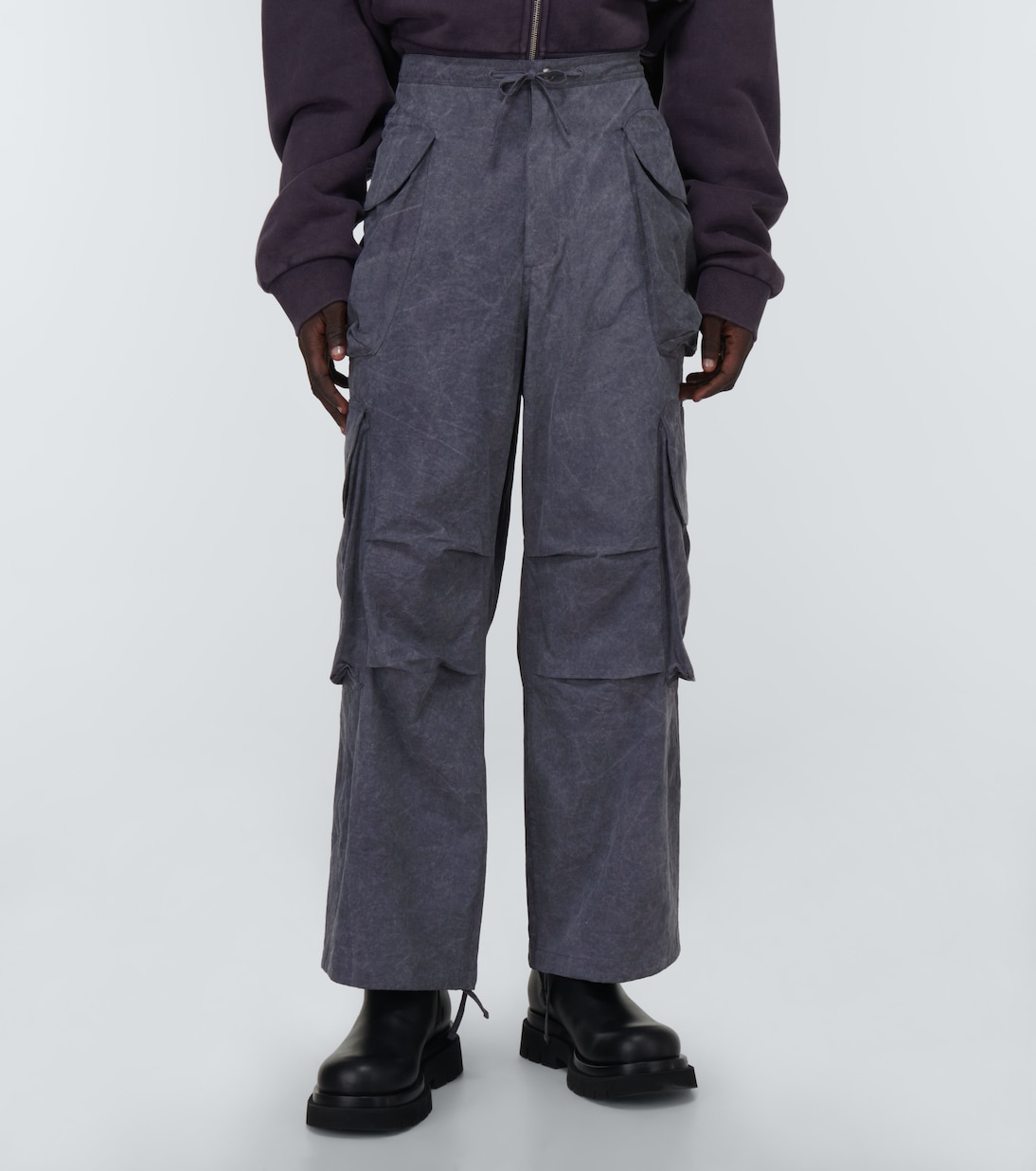 Gocar cotton-blend poplin cargo pants | Entire Studios