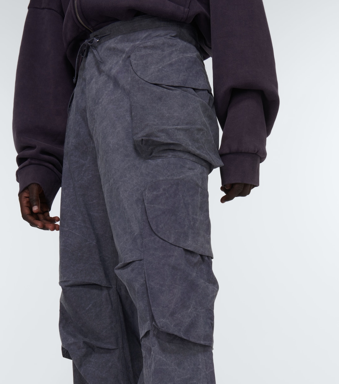 Gocar cotton-blend poplin cargo pants | Entire Studios