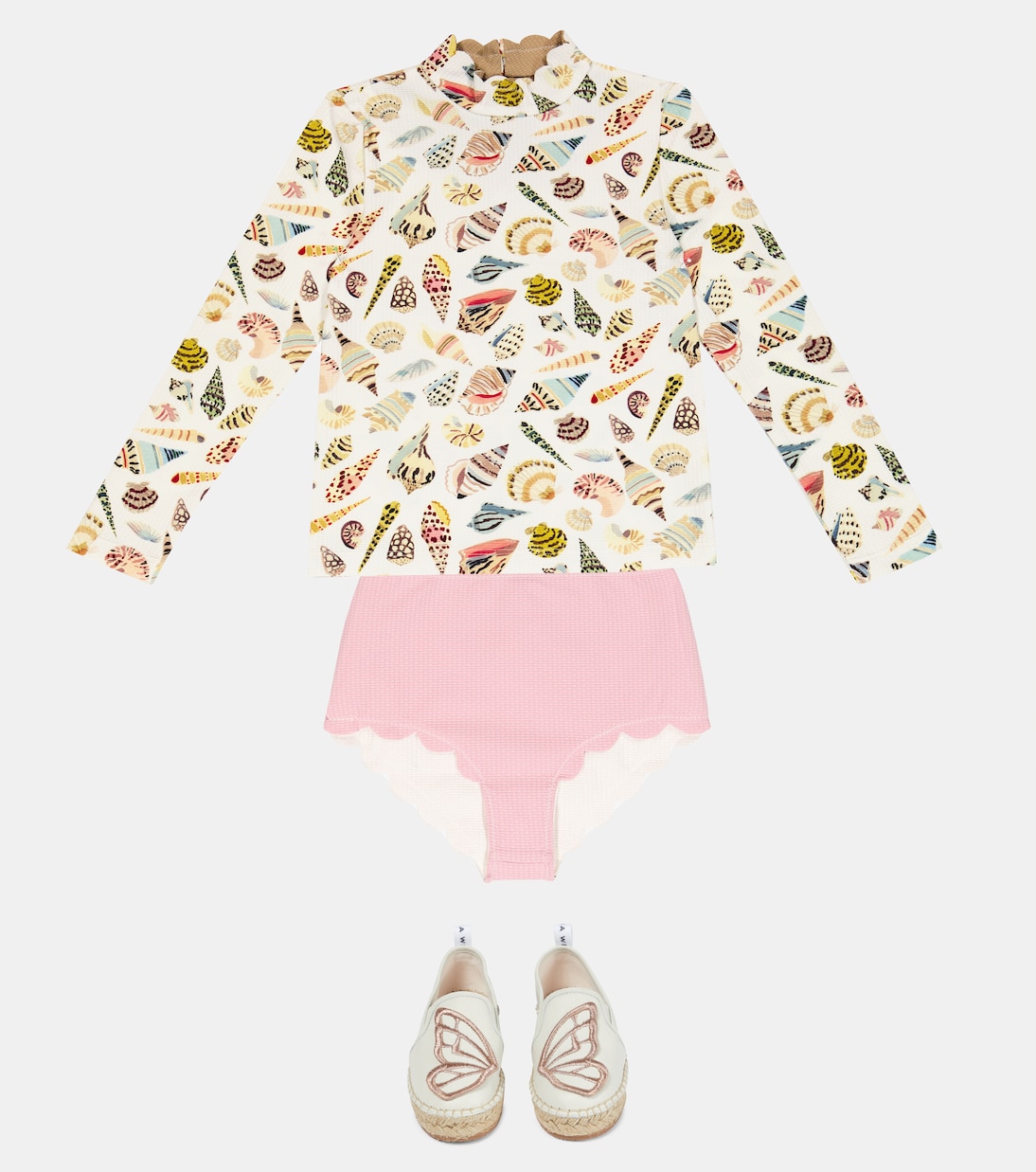 Scalloped bikini bottoms | Marysia Bumby