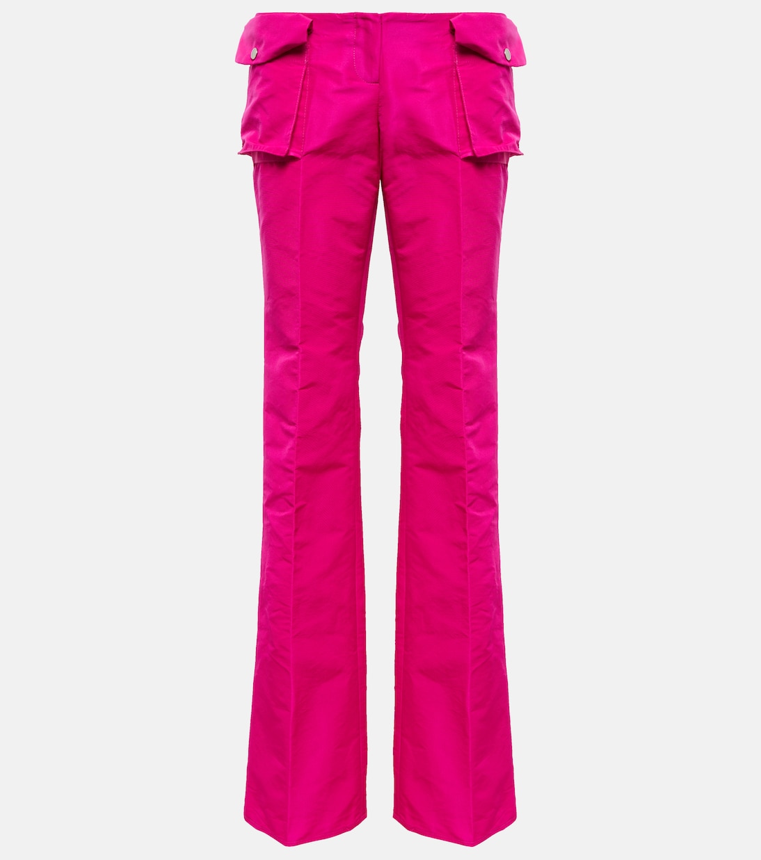 Low-Rise-Cargohose aus Satin | LaQuan Smith