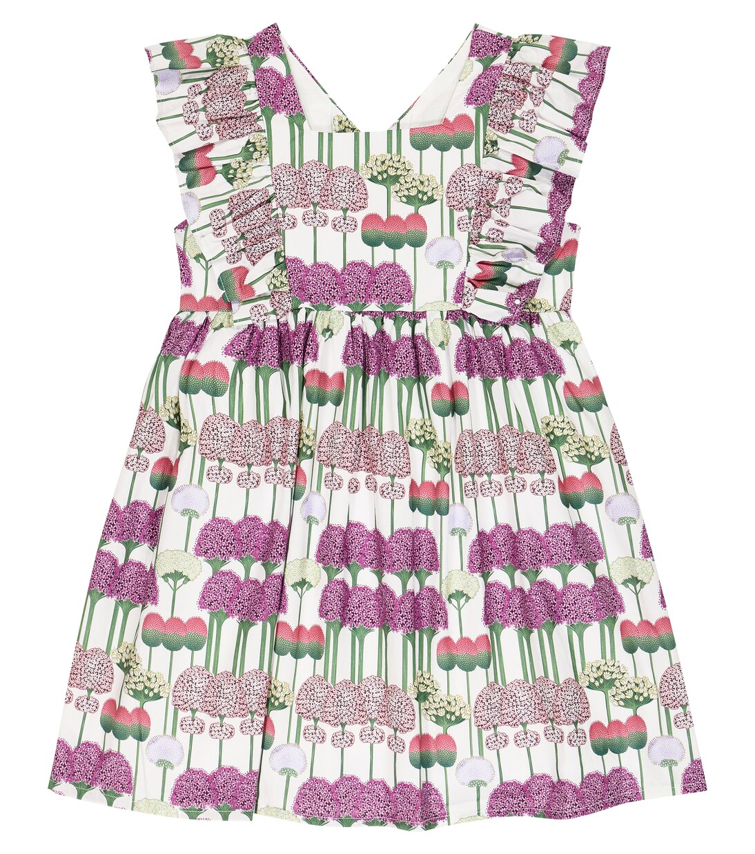 Cinta floral cotton dress | La Coqueta