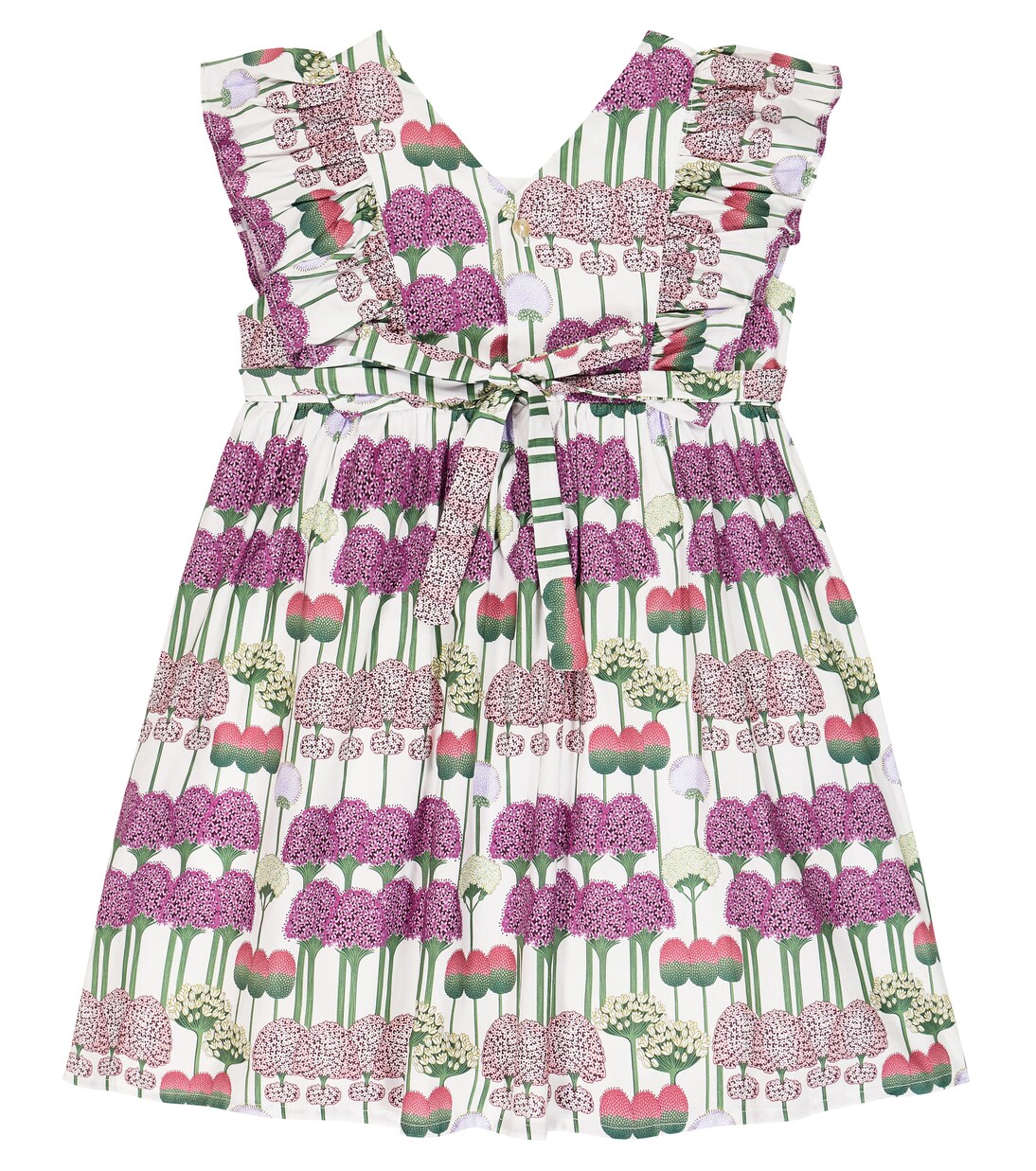 Cinta floral cotton dress | La Coqueta