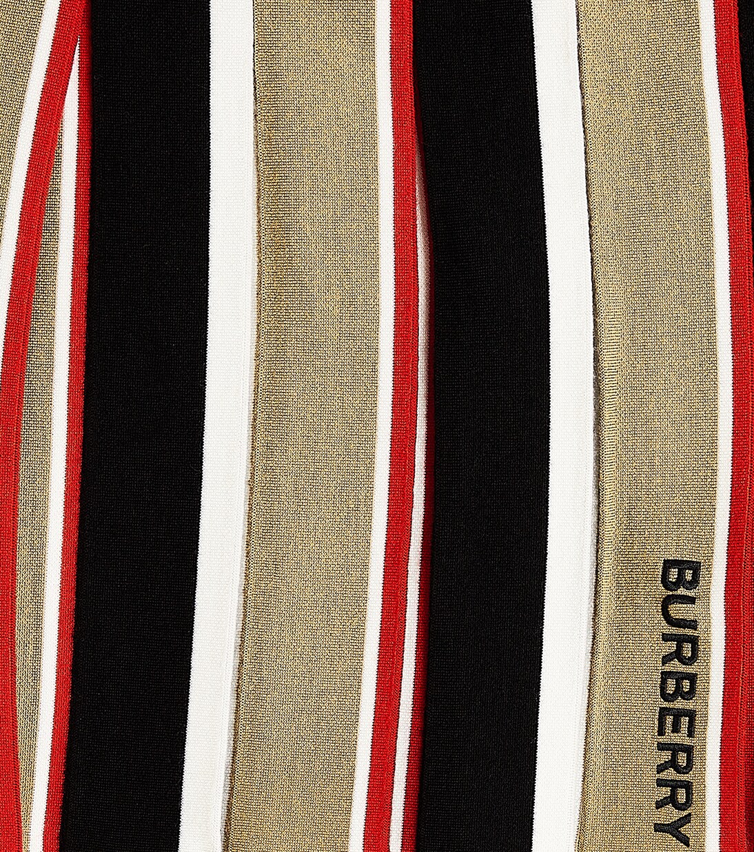 Amelia Icon Stripe wool skirt | Burberry Kids