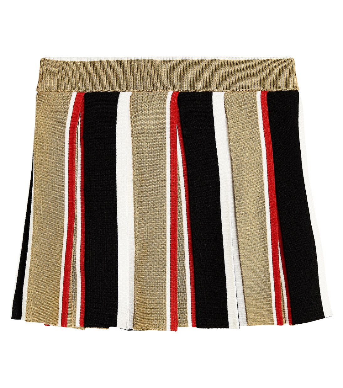 Amelia Icon Stripe wool skirt | Burberry Kids