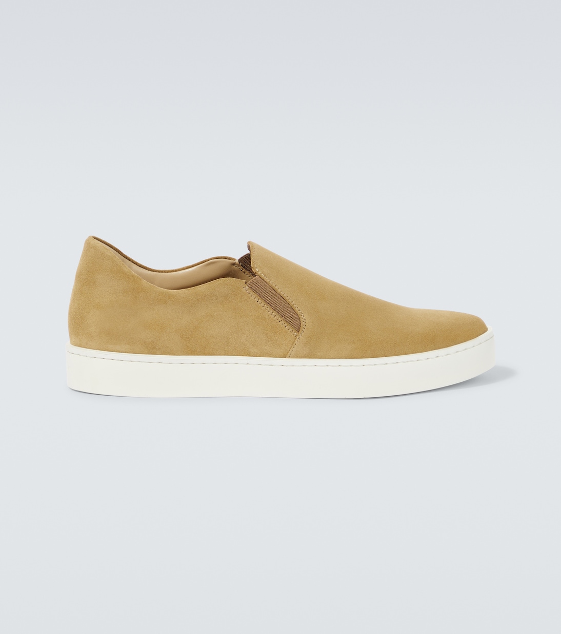 Slip-Ons Nadores aus Veloursleder | Manolo Blahnik