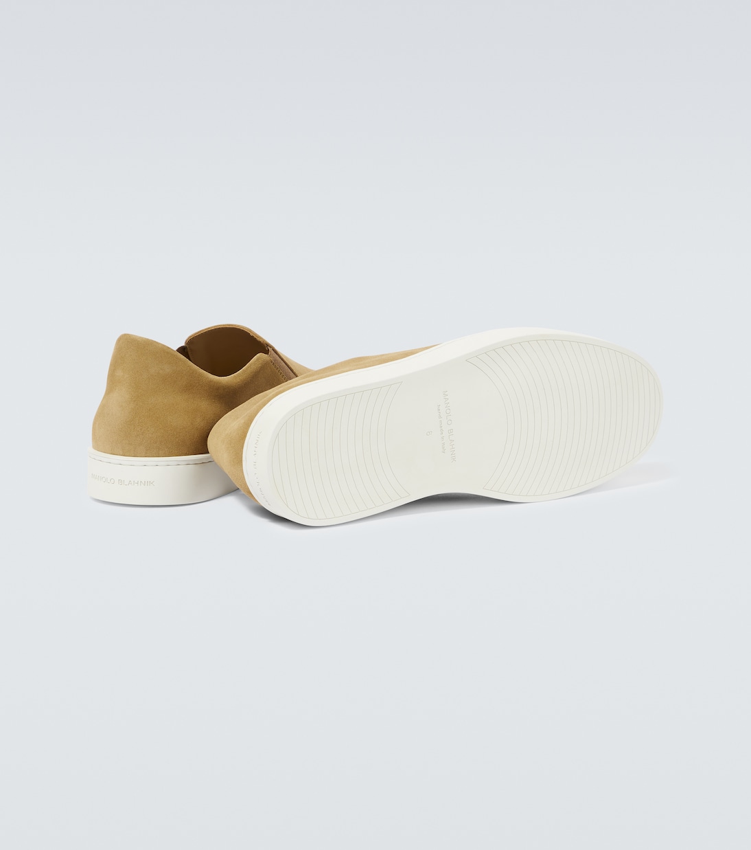 Slip-Ons Nadores aus Veloursleder | Manolo Blahnik