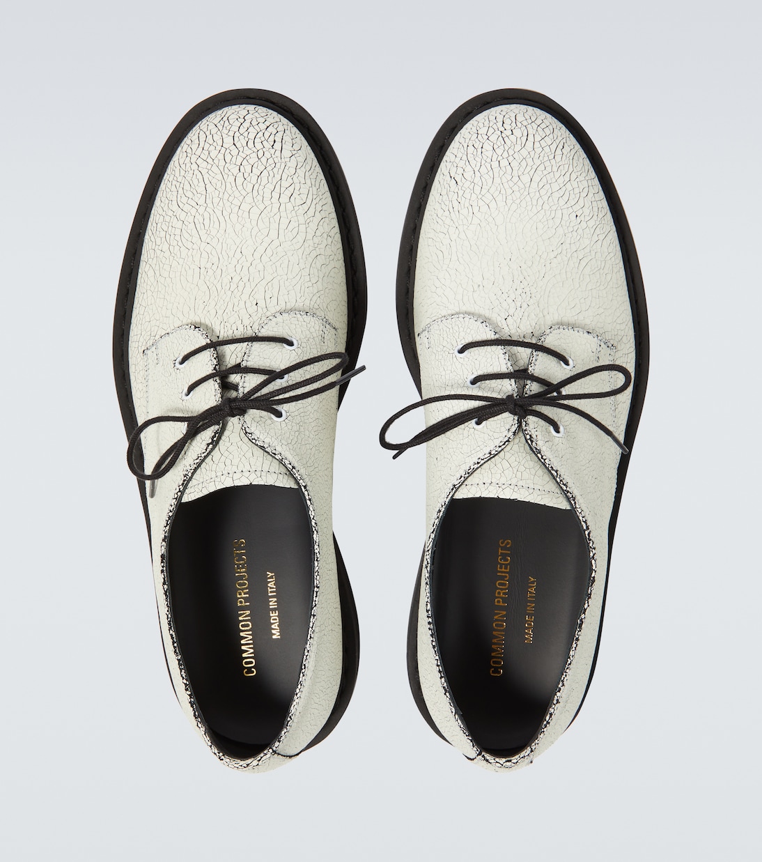 Cracked leather Derby shoes | Common Projects