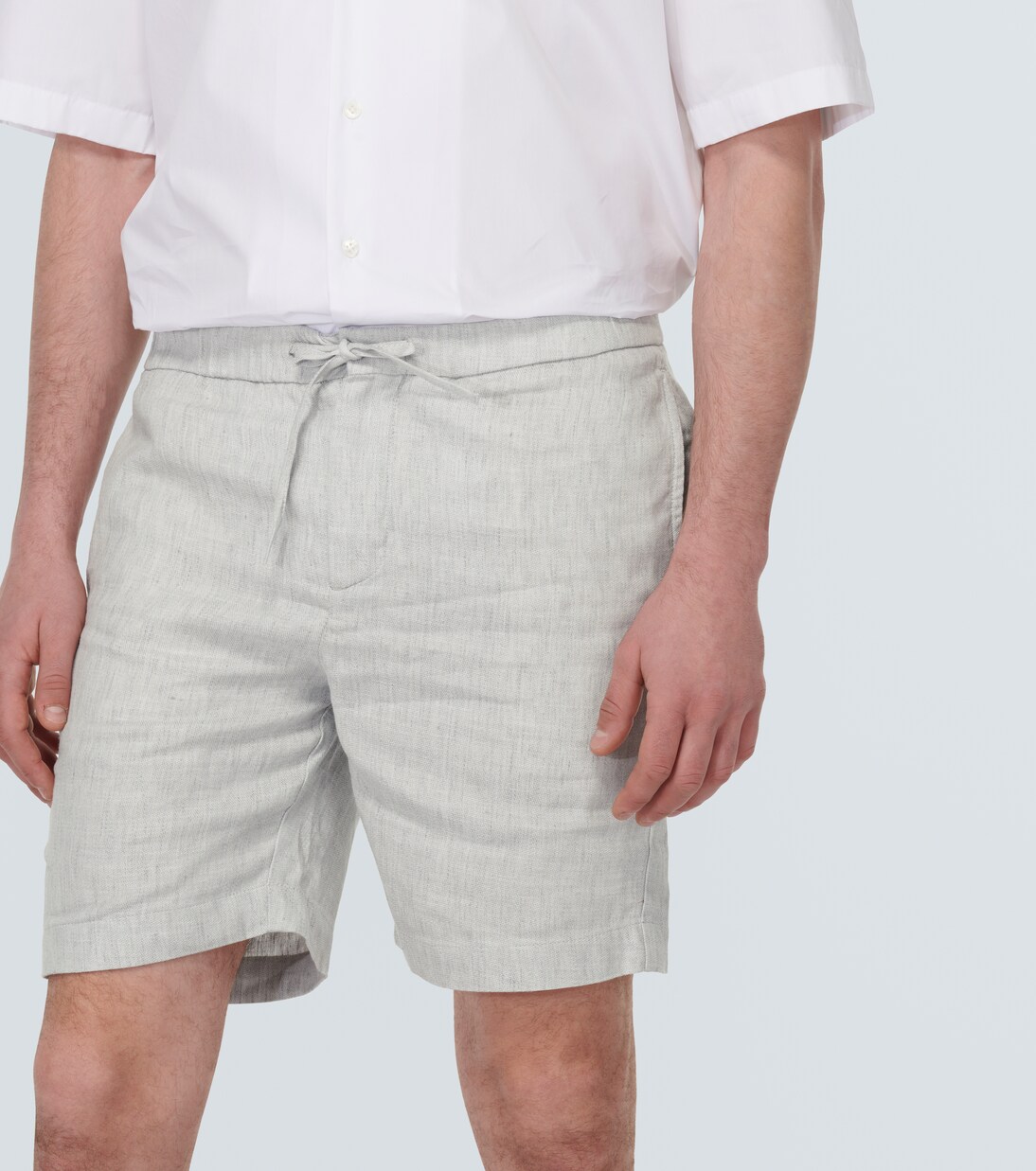 Felipe linen and cotton shorts | Frescobol Carioca