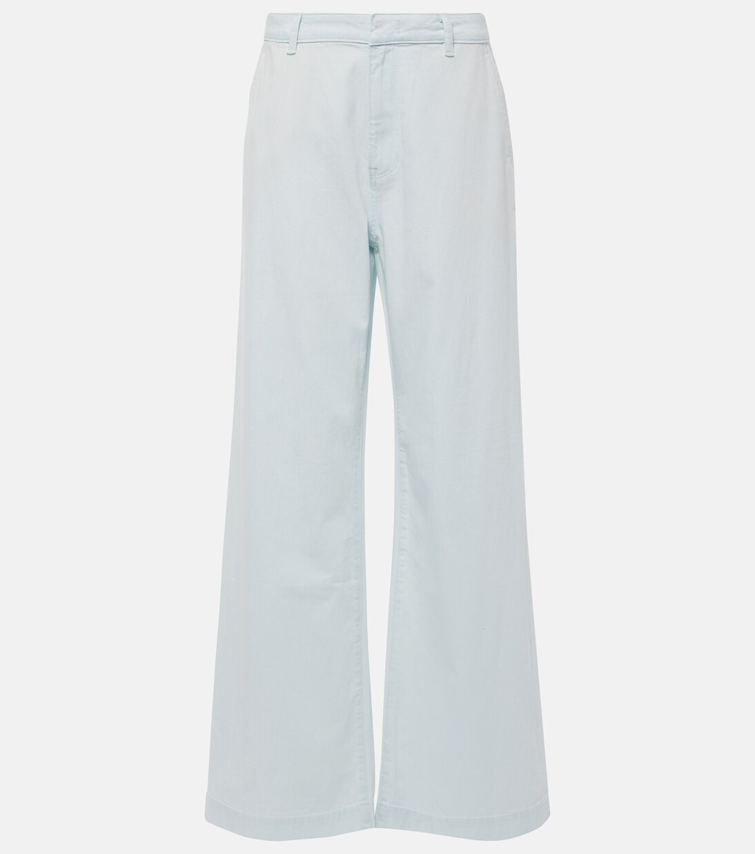 Pantalon ample à taille haute en coton | Vince