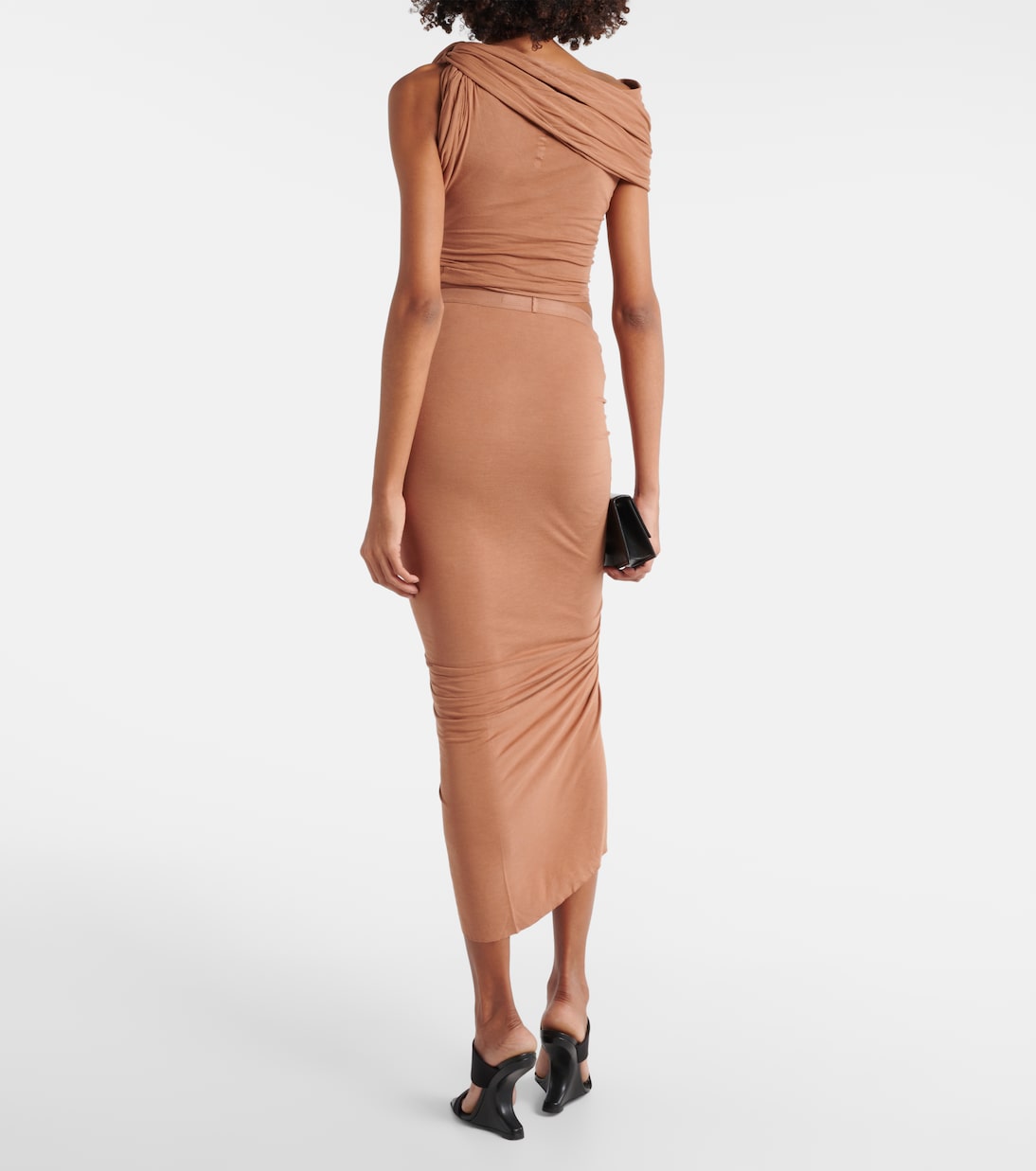 Lilies Cropped-Top Sienna aus Jersey | Rick Owens