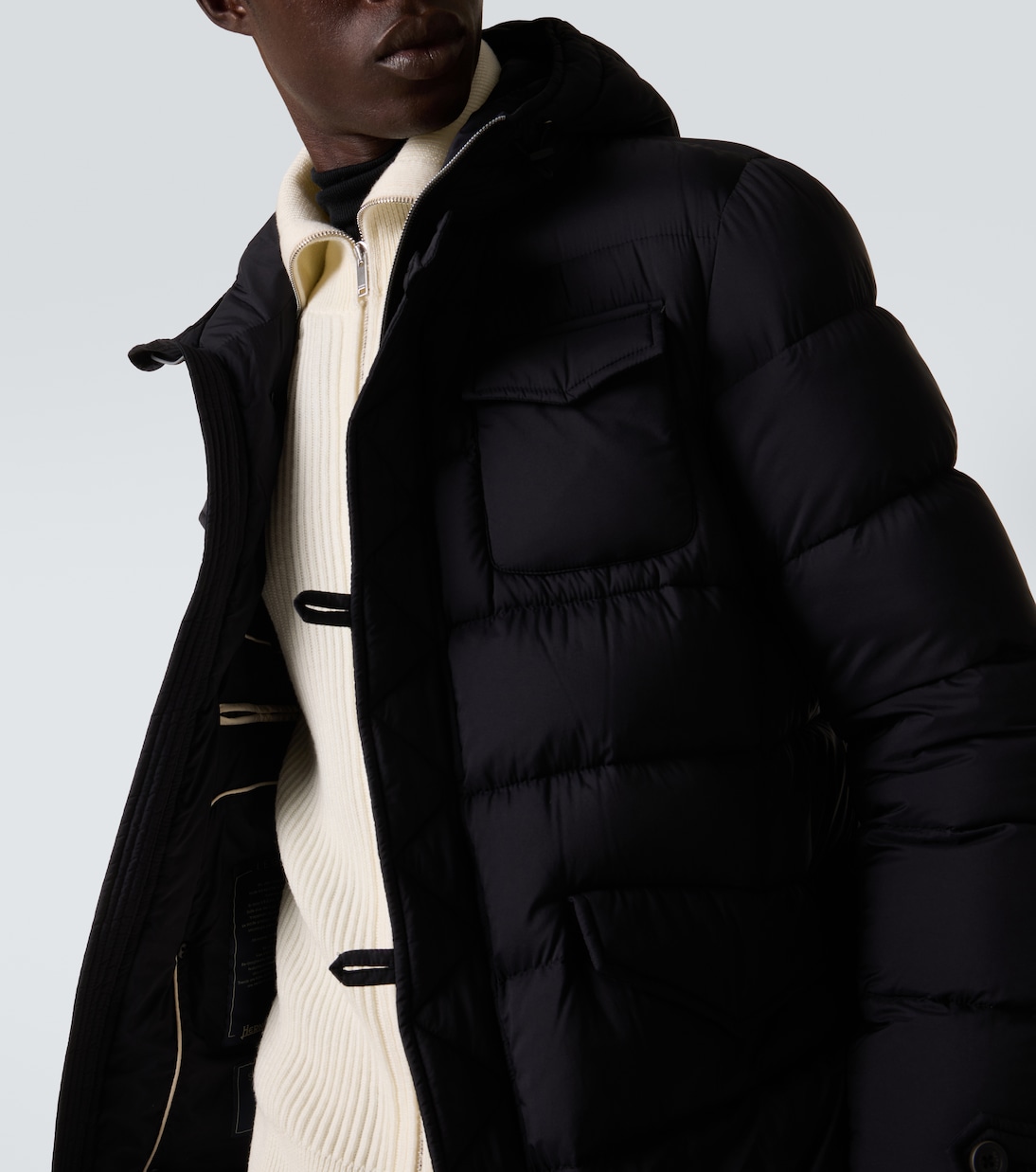 Chaqueta de plumas con capucha | Herno