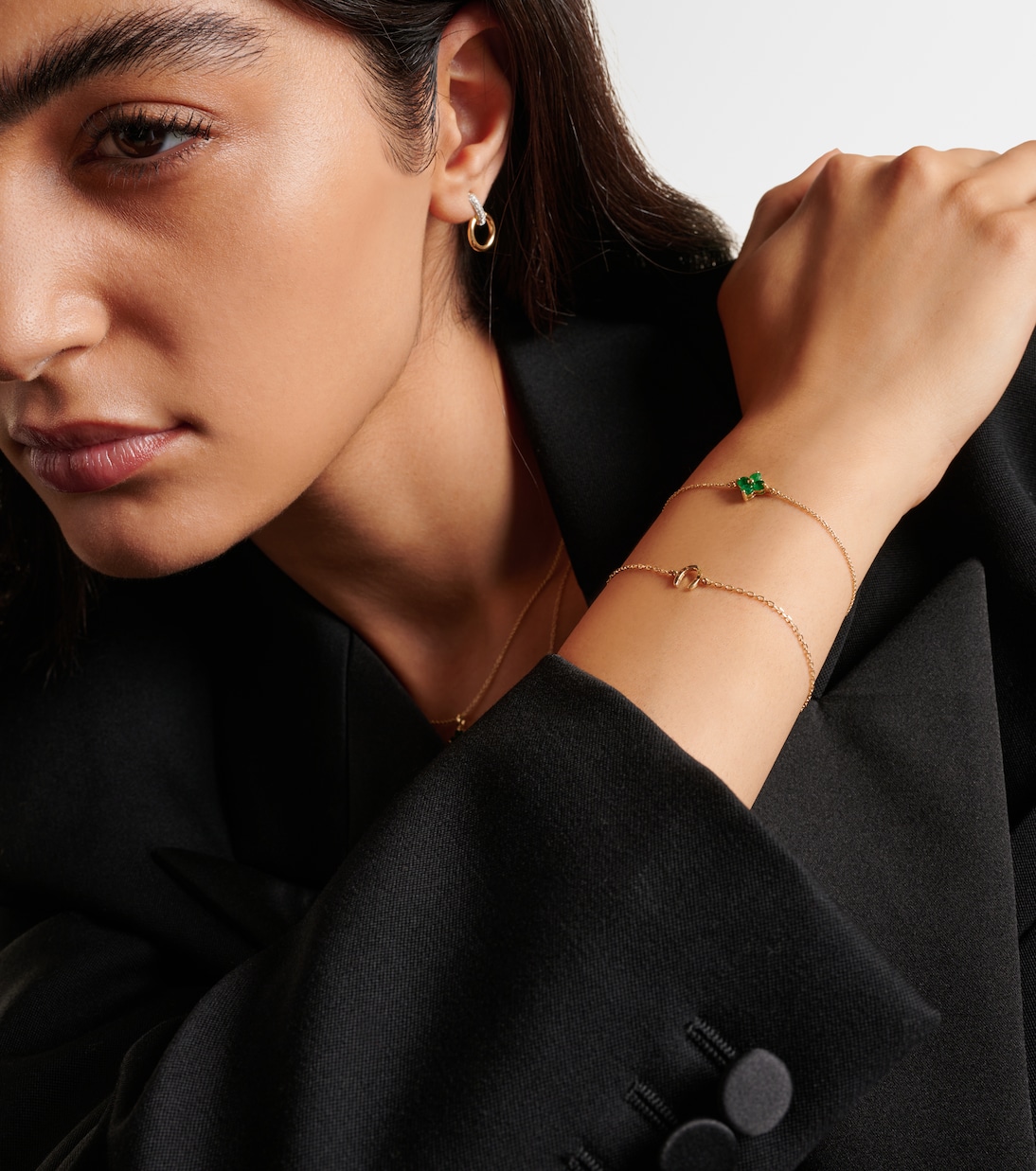 Armband Lucky Horseshoe aus 10kt Gelbgold | Stone and Strand