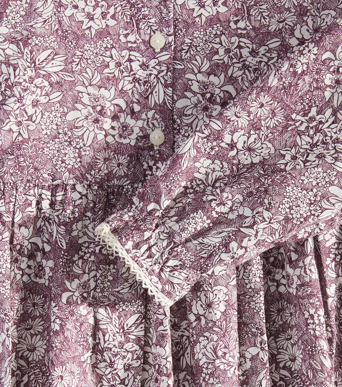 Floral cotton dress | Tartine et Chocolat