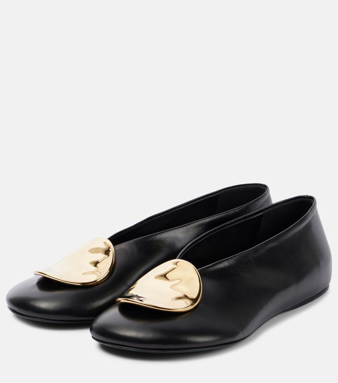 Leather ballet flats | Jil Sander