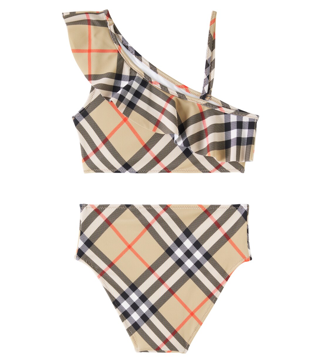 Burberry Check ruffled bikini | Burberry Kids
