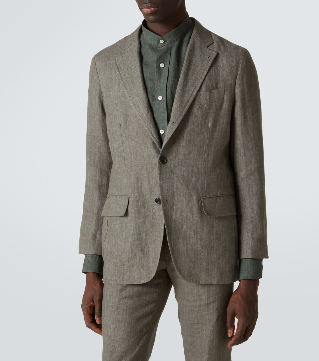 Linen blazer | Rubinacci