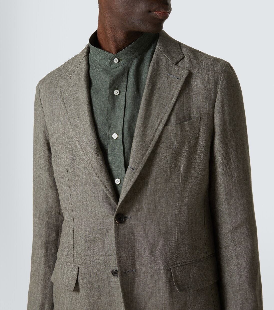 Linen blazer | Rubinacci