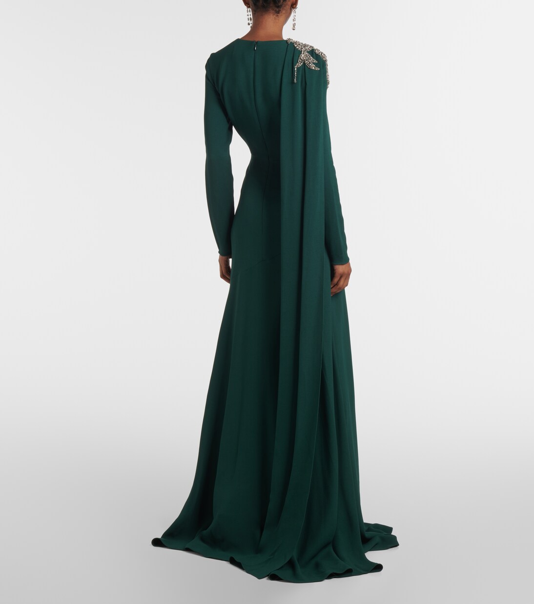 Robe longue à ornements | Erdem